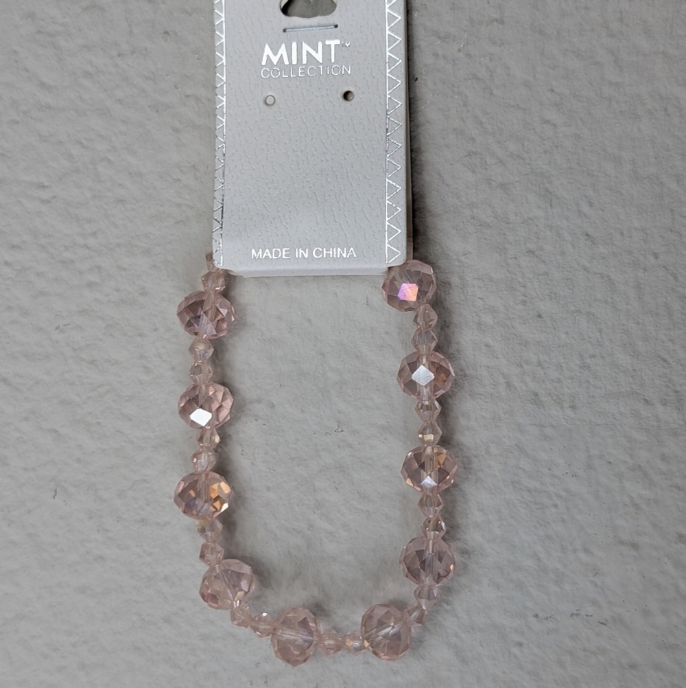 Bracelet Pink Beaded Bracelets